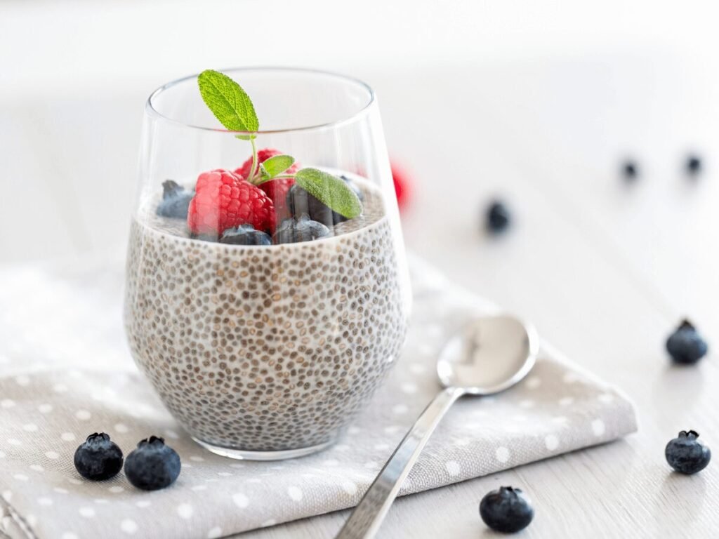 Chia Seed Pudding with Fruit